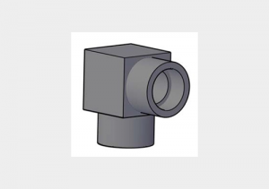 Python Screw Mt340 MT340 Series - Union Elbow - Tube to Tube - Derbyshire Marine Products